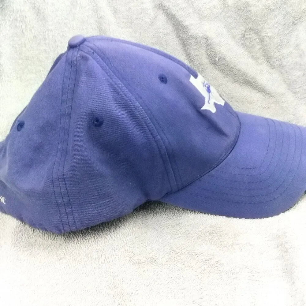 NU-FIT Hat Baseball Cap Men's S/M Blue Dallas Aviation Texas Helicopter